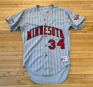 Minnesota Twins Vintage 80’s Kirby Puckett Authentic Rawlings Jersey Mens 40 EUC - Picture 1 of 13