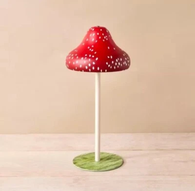 John Derian For Target  Mushroom Table Lamp Red Thanksgiving & Fall Decor - Image 1 of 4