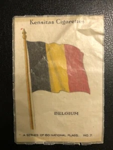 Cigarrillos Kensitas 1933 bandera de seda Bélgica #7 de 60 (336a) - Imagen 1 de 3