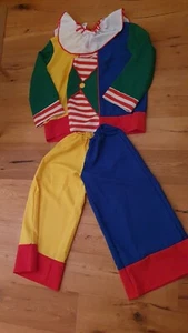 Clown Kostüm Herren, Oberteil und Hose Gr 54 Top Zustand - Bild 1 von 1