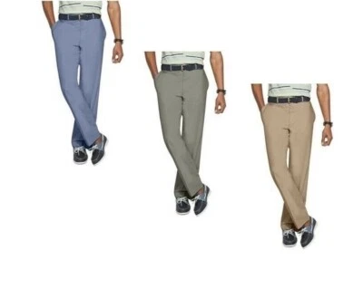 Pantalones de popelina Croft & Barrow clásicos planos para hombre talla 30, 32 NUEVO Foto 1 de 4