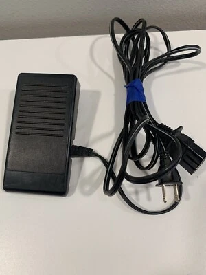 3-Pin Prong Sewing Machine Power Cord Model N  Foot Pedal Speed Controller - Image 1 of 3