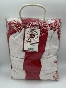 The Rug Barn American Classics Red White Stripe 46” X 67” Beach Throw Blanket - Picture 1 of 2