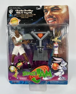 WB Toy Charles Barkley V Wile E. Coyote Space Jam Figure 1996 Playmates RARE - Picture 1 of 6