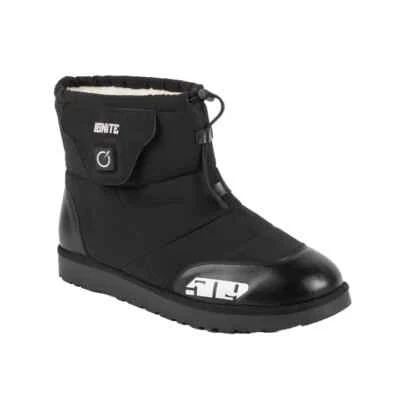 509 Ignite Slipper Boot Heated Thermal Fleece Black Size 10 F06001100-010-001 - Image 1 of 4