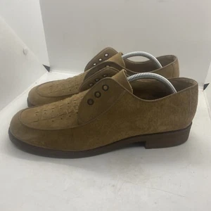 Hush Puppies Egan W364062 10 E Brown Leather Free Postage AU Seller - Picture 1 of 10