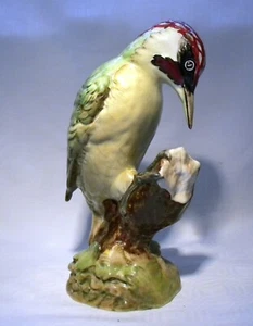 PÁJARO CARPINTERO VERDE BESWICK 1218 - Imagen 1 de 6
