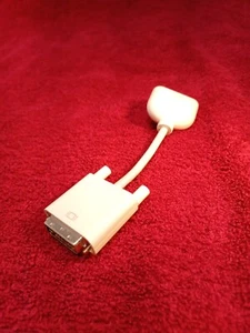 Apple Mac Male DVI to Female VGA Monitor 9 Inch Long Adapter Cable - Picture 1 of 8