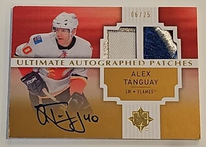 ALEX TANGUAY 2007-08 UD Ultimate Collection Dual Patch Auto /25 - Picture 1 of 2