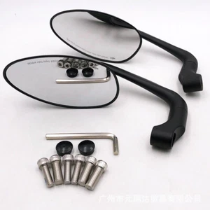 Rear View Mirror Pair Adjustable Black Fits For Harley Sportster 1200 1996-2016 - Bild 1 von 1