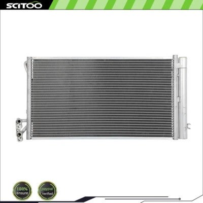 Aluminum AC Condenser Fits 3739 For 2007-2013 BMW 335i 2009-2016 BMW Z4 3.0L L6 - Image 1 of 4