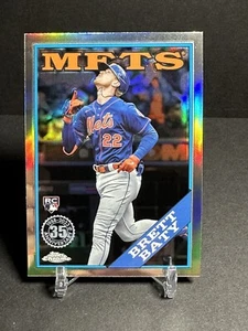 2023 Topps Chrome Update Brett Baty RC 1988 Topps 35th Anniversary #88CU-15 - Picture 1 of 2