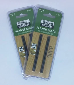 4 x 82mm CARBIDE PLANER BLADES to fit ALL Bosch PHO & Bosch GHO series planers  - Picture 1 of 6