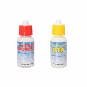 Coppia di reagenti Ph/Cloro Fenolo Rosso/Ortotolidine OTO Analisi Acqua Piscina - Foto 1 di 1