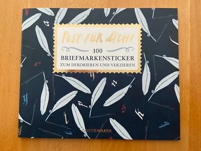 Post für dich, 100 Briefmarkensticker, dekorieren/verzieren, Coppenrath, NEU! - Bild 1 von 4