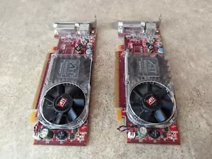 DELL ATI RADEON PCI-E VIDEO GRAPHICS CARD LOW PRO HD 3450 102B4030900 V3-2(9) - Picture 1 of 5