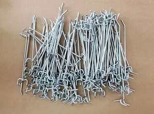 Lot of 7-Inch Pegboard Hooks – Heavy-Duty Metal Hooks (100 Pcs) Peg board hooks - Picture 1 of 5
