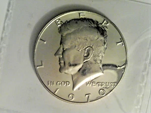 1970 S Proof Kennedy Half Dollar coin. - Picture 1 of 2