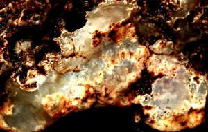 R206 ~ 3lb 9oz Faced Burro Creek Pink Plume/Clear Agate ~ Arizona - Picture 1 of 8