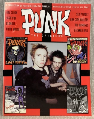 "Punk: The Original" SIGNED John Holmstrom, ed. (1996) PB Zine History Foto 1 de 4