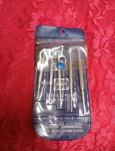 Vintage Globemaster 5 Piece Jewelers Screw Driver Set - Picture 1 of 2