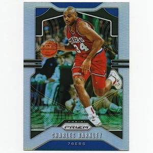 Charles Barkley Silver Prizm Refractor SP Parallel Philadelphia 76ers Jersey #34 - Picture 1 of 2