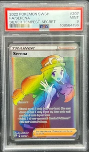 Pokemon PSA 9 MINT Serena 207/195 Silver Tempest FA Holofoil 2022 S#4196 - Picture 1 of 1