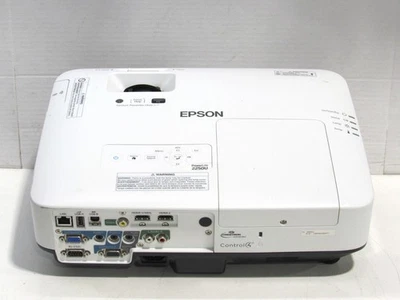 Epson PowerLite 2250U 3LCD WUXGA Projector 5000 Lumens 2009 Lamp Hours Tested - Image 1 of 4