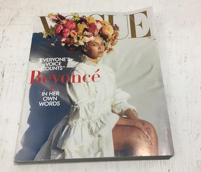 Beyonce Everyone's Voice Counts In Her Own Words Vogue Magazine September 2018 - Image 1 of 3