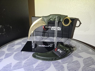 Elemental Knifes Lore Karambit (Stand Included) - Image 1 of 2
