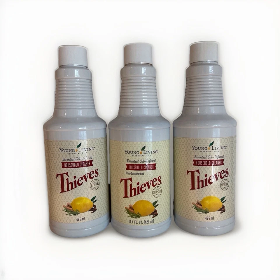 Young Living Thieves Limpiador Hogar Sin Abrir Lote de 3 Foto 1 de 1