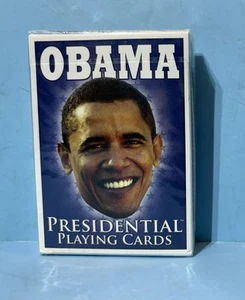 Barack Obama Presidential Poker Größe Spielkarten versiegelte Box kostenloser Versand - Bild 1 von 6