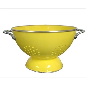 Reston Lloud 88201 Calypso Basics 5qt Colander Lemon - Picture 1 of 1