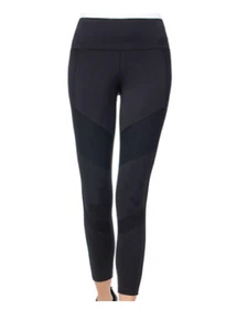 TANGERINE Womens Active Rib Black LEGGINGS Small S NWT - Picture 1 of 8