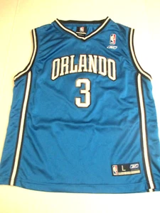 Camiseta NBA Orlando Magic #3 Steve Francis Reebok Jóvenes Niños Azul Grande 14-16 - Imagen 1 de 11