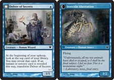 4x Delver of Secrets // Insectile Aberration NM-Mint, English Innistrad MTG Magi