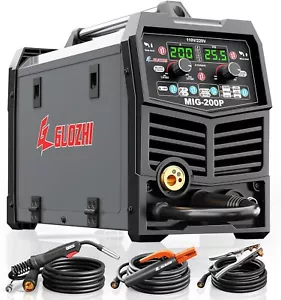 200A MIG Welder, 7 in 1 Gas MIG/MAG/Gasless Flux Core MIG/Lift TIG/Stick/Spot - Picture 1 of 7