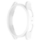 Hard Pc Bumper Cover Watch Shell Frame For Galaxy Watch5 Watch4 40Mm (White)