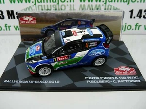 RMIT4 1/43 IXO Rallye Monte Carlo FORD FIESTA RS WRC 2012 P. Solberg Patterson - Foto 1 di 4