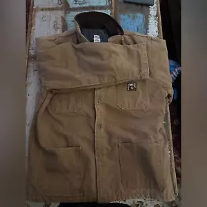 STEINER INDUSTRIES MEN'S SIZE L THERMAL TUFF BLANKET LINED CANVAS WORK JACKET - Picture 1 of 4