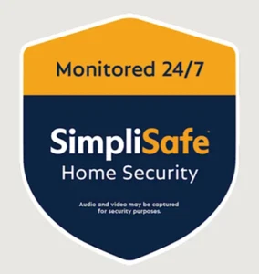 NEU Simplisafe Haussicherheit Hof Schild & Pfahl - Bild 1 von 2