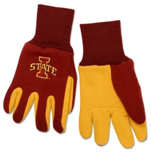 Iowa State Cyclones Gloves Two Tone Style Adult Size - Picture 1 of 1