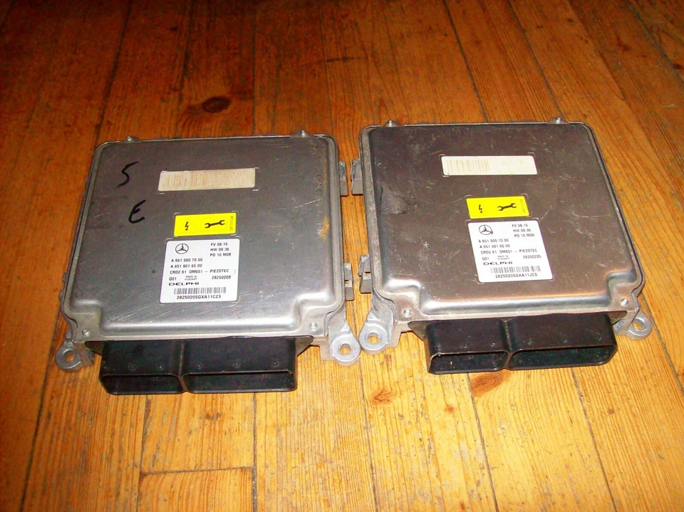 Steuergerät  Mercedes  A6519007000/A6519016500  CRD2.61 OM651 PD10M08 HW 09.36 - Bild 1 von 1