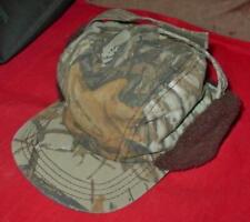 Vintage REALTREE Trapper Duck Hunting INSULATED Winter Hat Ear Flaps Camo - Sz M