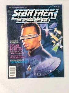 Star Trek Official Fan Club #94 November/December 1993 Levar Burton Treknology - Picture 1 of 13