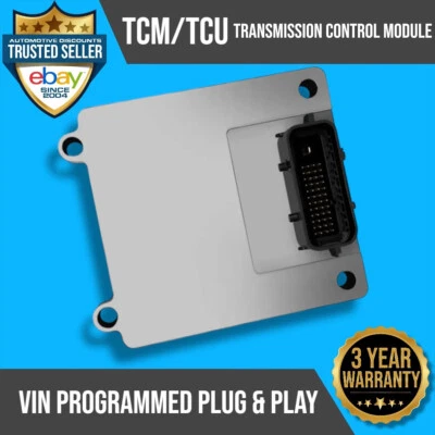 06-09 CHEVY MALIBU VIN Programmed Transmission Control Module TCM TCU - Image 1 of 4