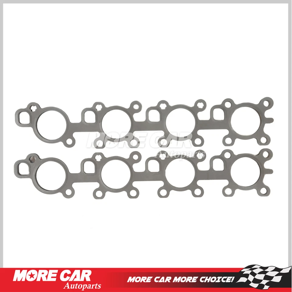 Exhaust Manifold Gasket Fits 07-15 Toyota Lexus 4.6L 5.7L DOHC 32v 1URFE 1URSFE - Изображение 1 из 3