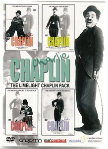 4 DVDs - Charlie Chaplin The Limelight Pack Box 2 – NEU – OVP – 246 Min. - Bild 1 von 4