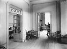 Man Being Shaved Agnano Spa Right Entrance Caf Naples 1920s " Old Photo