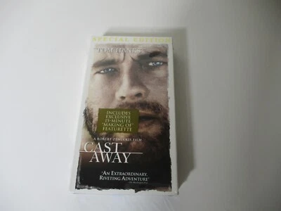 Cast Away (VHS, 2001, Special Edition) - Image 1 of 3